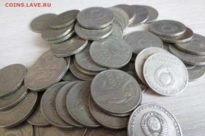 Юб. рубли СССР 842 шт.(100 лет Ленин, 60 лет СВ, 20 лет поб) - IMG_7884.JPG