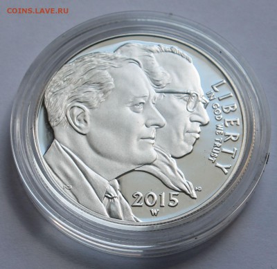 США 1 доллар 2015 "75 лет фонду March of Dimes" - 8