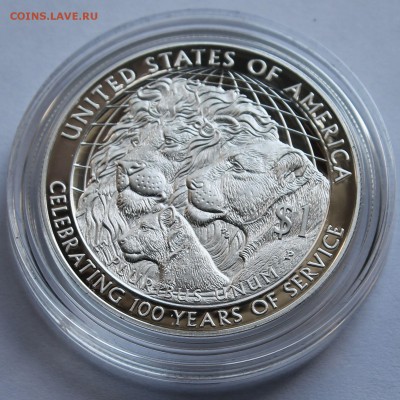 США 1 доллар 2016 "Lions Club International" - 8