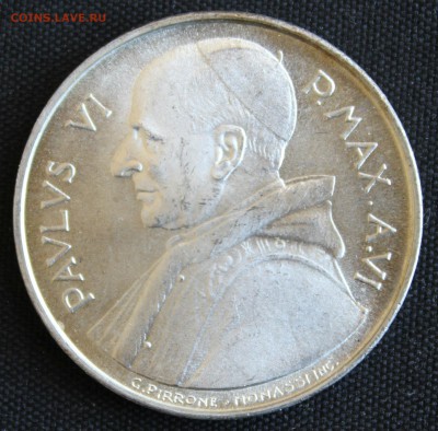 С РУБ. ВАТИКАН 500 лир 1968г. ПАПА ПАВЕЛ-VI В БЛЕСКЕ до 2.06 - IMG_7208.JPG