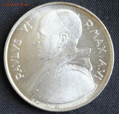 С РУБ. ВАТИКАН 500 лир 1968г. ПАПА ПАВЕЛ-VI В БЛЕСКЕ до 2.06 - IMG_6988.JPG