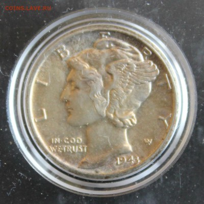 С 1 РУБ. USA ONE DIME  1943г. В КОЛЛЕКЦИЮ! до 2.06 в 22-00 - IMG_7194.JPG