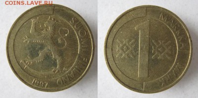 21.Ходячка Финляндии 1963-2000г. - 21.65. -Финляндия 1 марка 1997