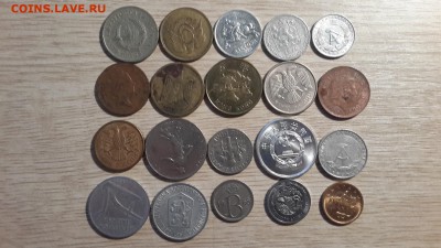 Иностранные монеты из оборота на аналогичное... - 20170124_215901