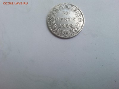 Ньюфаундленд 20 центов 1890 до  22-00 30.05.17 - 20170528_140420