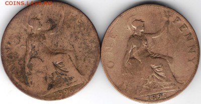 Великобритания 1 пенни 1896, 1897 г. до 24.00 05.06.17 г. - сканы 012
