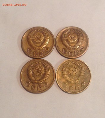 2 копейки 1953,1955,1956,1957г. до 05.06.17г. - 253-57