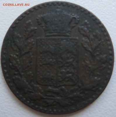 2 Крейцера 1866 г Вюртемберг оконч 04.06 - Полкрейцера 1866 года. Вюртембюрг. Реверс..JPG