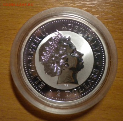 2 доллара 2003г. Австралия Год Козы. 2 унции до 04.06. - DSCN6361.JPG