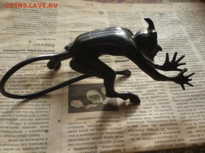 Чёрт статуэтка чёрная - P1110941.JPG