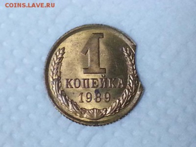 1 копейка 1989 брак выкус до 1.06.17 - 20170522_192910