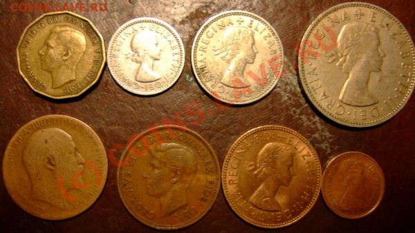 26 разных монет Великобритании с 1908 года - Брит2