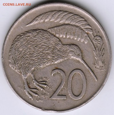 Новая Зеландия 20 центов 1969 г. до 24.00 05.06.17 г. - Scan-170528-0070