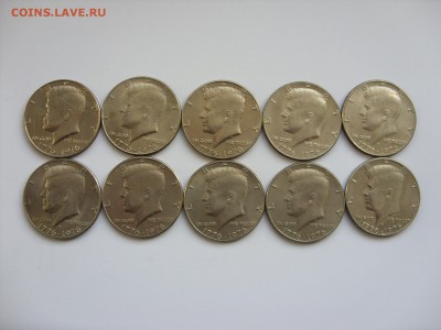 2 доллара 200 лет Независимости США 10 штук. 1976. - 1-2$ 10 шт - 2.JPG