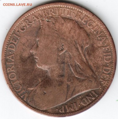 Великобритания 1 пенни 1898 г. до 24.00 05.06.17 г. - Scan-170528-0073