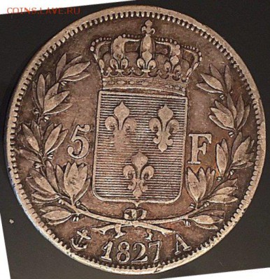 5 франков 1827 А - image