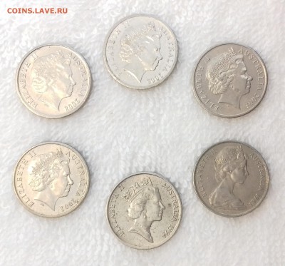 Набор (6 шт.) монет Австралии до 6 июня 22-00 мск - 20170531_103531