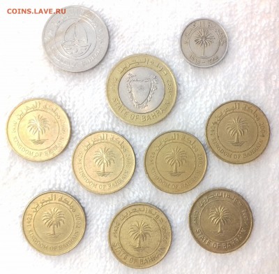 Набор (10 шт.) монет Бахрейна до 6 июня 22-00 мск - 20170531_120754