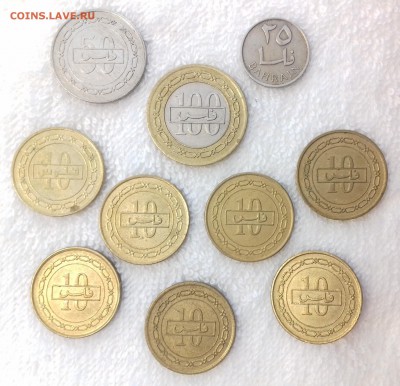 Набор (10 шт.) монет Бахрейна до 6 июня 22-00 мск - 20170531_121057