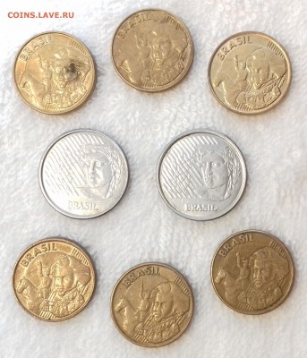 Набор (23 шт.) монет Бразилии до 6 июня 22-00 мск - 20170531_151138