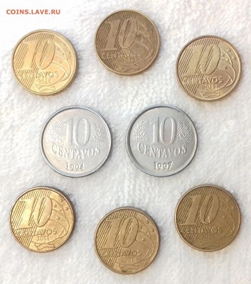 Набор (23 шт.) монет Бразилии до 6 июня 22-00 мск - 20170531_150947