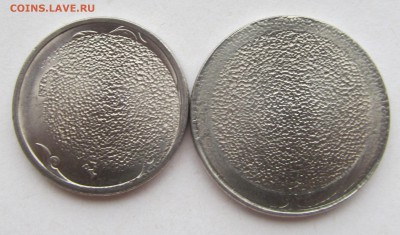 Монеты гашёные 2 руб и 5 руб 2009г с расколами...до 05.06 - 31,05,17 007