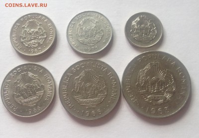Румыния - 6 монет (1960-1975г) , до 07.06.17г. - румыния-1
