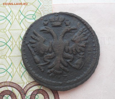 Денга 1734 год перечекан, 1735 год. - SAM_0429.JPG