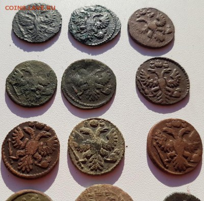 12 полушек 1731-1767гг до 3.06.17 в 22-00 МСК - 20170601_195345