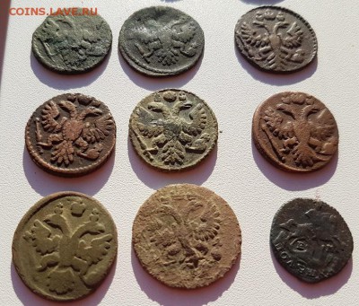 12 полушек 1731-1767гг до 3.06.17 в 22-00 МСК - 20170601_195347