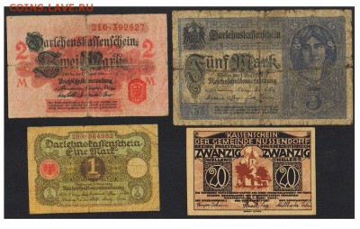 8 бон 1914-1930гг, Германия, Венгрия, Австрия до 07.06.17 - боны83