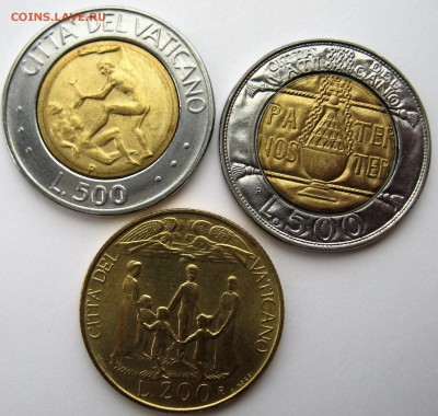 Ватикан 500,500 и 200 лир - IMG_6437.JPG