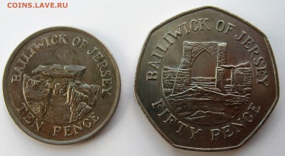 Джерси 10 пенсов 1992 г и 50 пенсов 1994 г - IMG_6463.JPG
