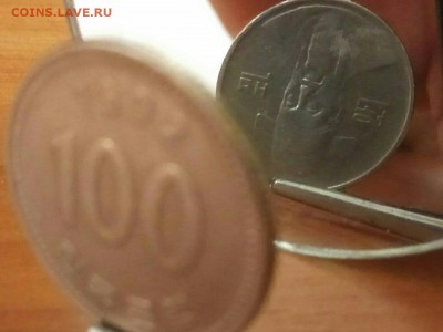 100 вон 1992 г. южная корея 180 градусов разворот. - kOtTrZzM6NA