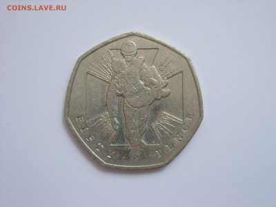 50 пенсов Великобритания 2006. - 50 пенсов Великобритания 2006 - 1.JPG