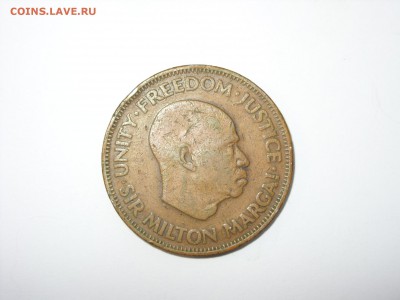 1 цент Сьерра-Леоне 1964. - 1 цент Сьерра-Леоне 1964 - 2.JPG