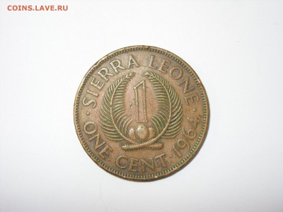 1 цент Сьерра-Леоне 1964. - 1 цент Сьерра-Леоне 1964 - 1.JPG
