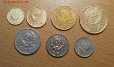 годовой комплект 1940г - 1,2,3,5,10,15,20 коп до 9.06 блиц - 1940 годовой 1 2
