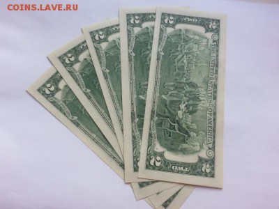 2 доллара - 5 бон 2009 г. прес. до 5.06.17 - 20170603_094833