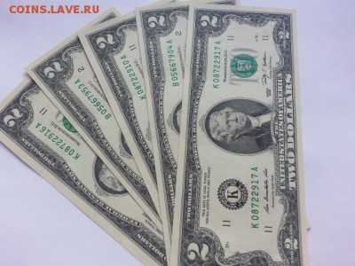 2 доллара - 5 бон 2009 г. прес. до 5.06.17 - 20170603_094819