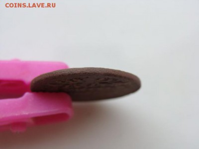 Две полушки 1737 год. Гурт гладкий - 0614-4-1.JPG