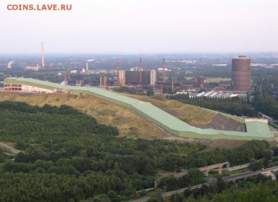 Нотгельды Германии. Обзорная тема. - Вид на город и знаменитая крытая трасса