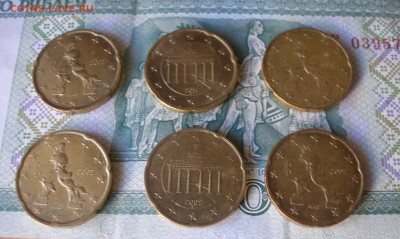 1 евро 2002г. 2шт оценка - P8010008.JPG