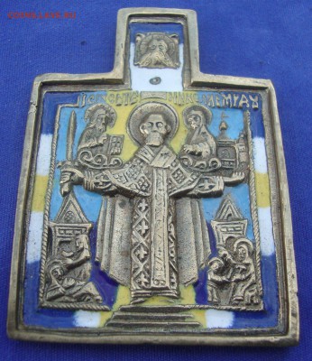 Икона: Николай Можайский,4 эмали до 19-30 М. 5.06.17 г. - NM2