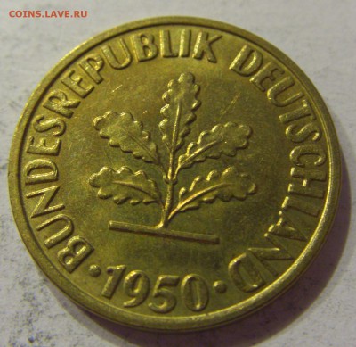 10 пфеннигов 1950 J ФРГ 09.06.17 22:00 МСК - CIMG4904.JPG