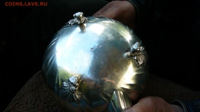 Заварник  серебро 750 пр. Определение и оценка. вес 511 гр. - P1280216.JPG
