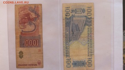 Банкноты. Иностранные и немного России. Оценка. - DSCF1330