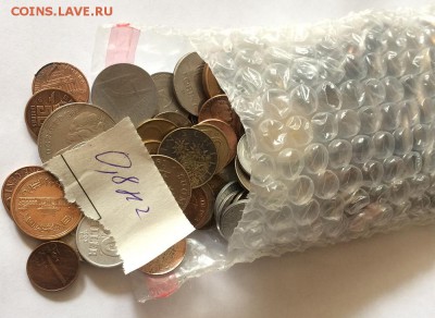 Монеты иностранные, вес 0,8 кг. - IMG_1593