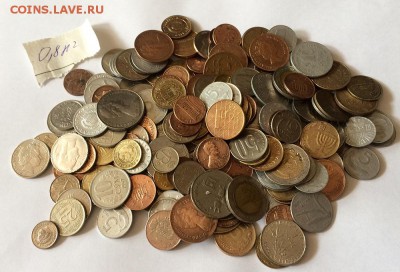 Монеты иностранные, вес 0,8 кг. - IMG_1592