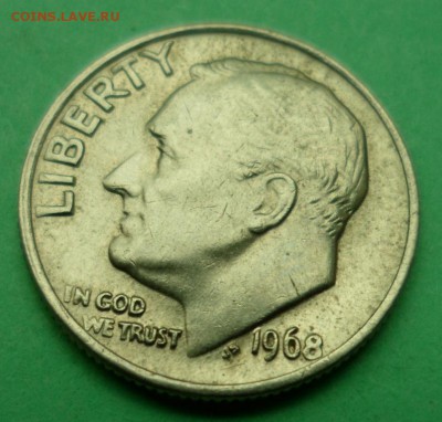 1 Дайм 1968 без МД. США - SAM_8331.JPG